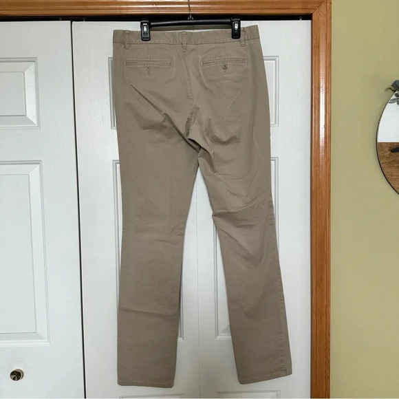 Bonobos Slim Tailored Flat Front Tan Chino Pants - Picture 3 of 6